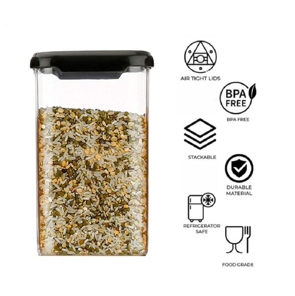 fridge storage boxes freezer & refrigerator 1200 ml creonexx