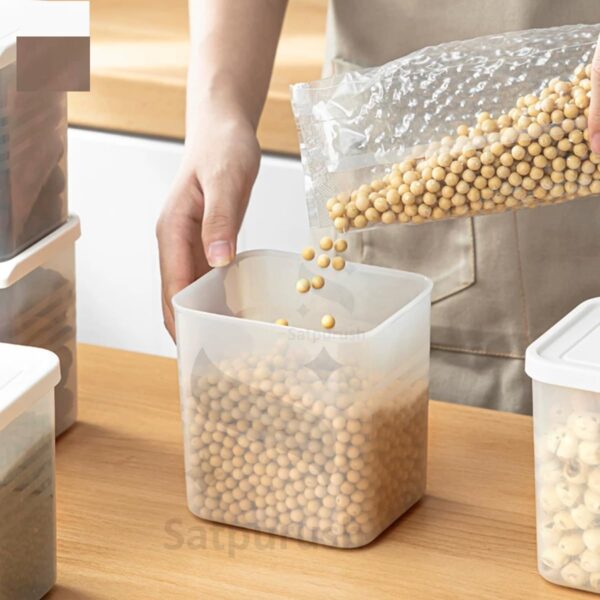 fridge storage boxes freezer & refrigerator 1200 ml creonexx