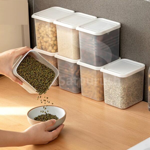 fridge storage boxes freezer & refrigerator 1200 ml creonexx