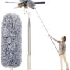 cleaning duster with 100 inches expandable pole handle